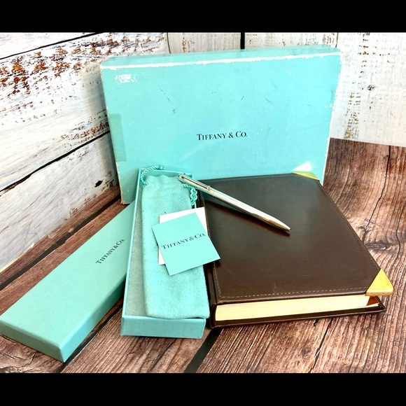 Tiffany & Co. Accessories - Tiffany & Co address book and pen vintage with boxes